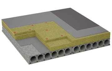 considerations of Moulton Seas End flat roofing insulation